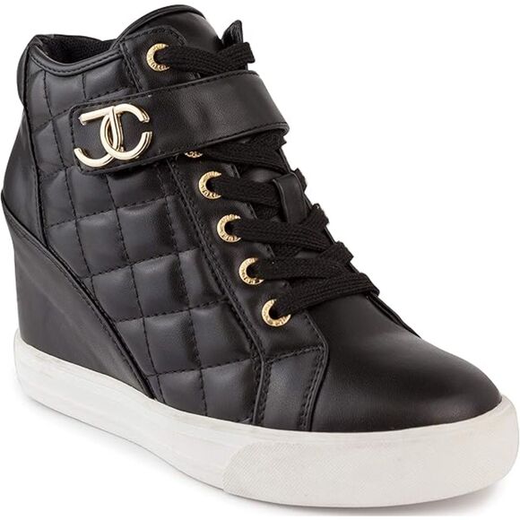 Juicy Couture Shoes - JUICY COUTURE JOURNEY WEDGE SNEAKERS 10 357100 06/22